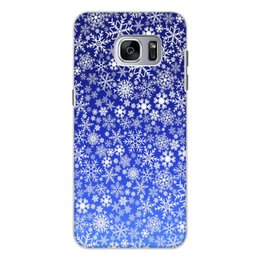 Заказать чехол для Samsung Galaxy S7/S7 Edge в Москве. Чехол для Samsung Galaxy S7, объёмная печать Новый год от THE_NISE  - готовые дизайны и нанесение принтов.