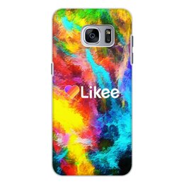 Заказать чехол для Samsung Galaxy S7/S7 Edge в Москве. Чехол для Samsung Galaxy S7, объёмная печать Likee от THE_NISE  - готовые дизайны и нанесение принтов.