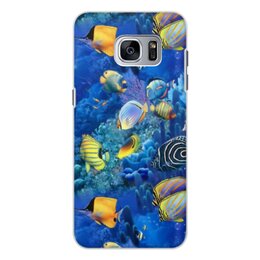 Заказать чехол для Samsung Galaxy S7/S7 Edge в Москве. Чехол для Samsung Galaxy S7, объёмная печать Морской риф от THE_NISE  - готовые дизайны и нанесение принтов.