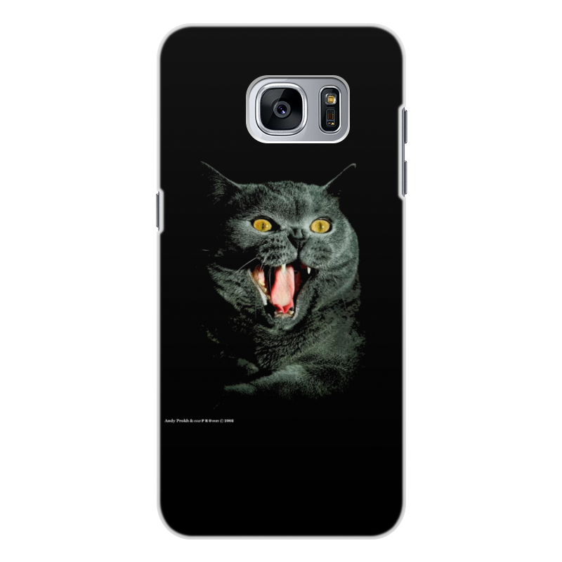 Printio Чехол для Samsung Galaxy S7 Edge, объёмная печать Кошки. креатив printio чехол для samsung galaxy s7 edge объёмная печать тигры