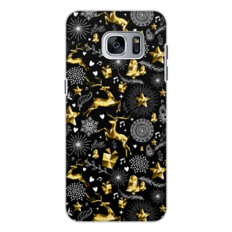 Printio Чехол для Samsung Galaxy S7 Edge, объёмная печать Олени printio чехол для samsung galaxy s7 объёмная печать олени в лесу