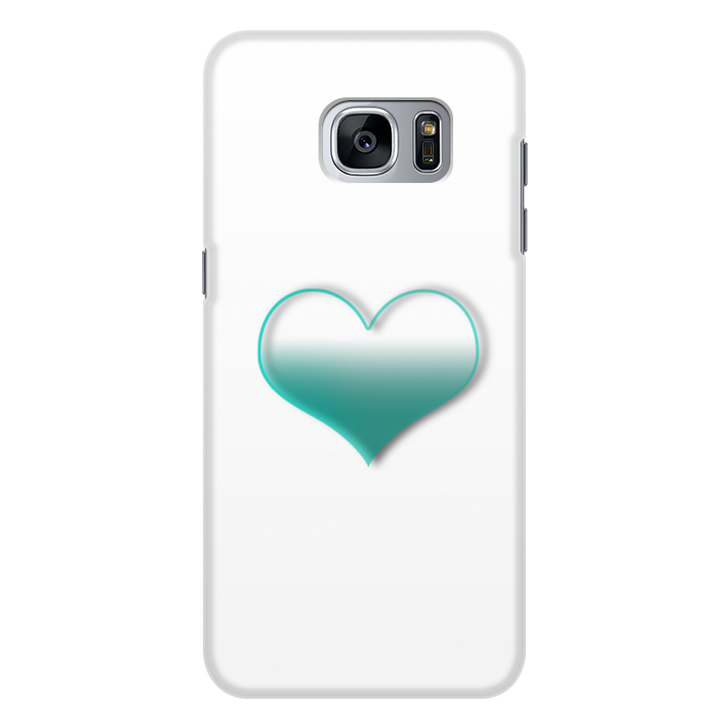 Printio Чехол для Samsung Galaxy S7 Edge, объёмная печать Валентинка чехол mypads 23 февраля пацан отменный для motorola edge plus задняя панель накладка бампер