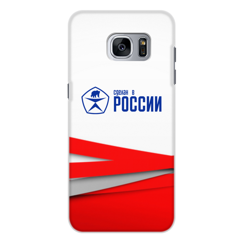 Printio Чехол для Samsung Galaxy S7 Edge, объёмная печать Сделан в россии цена и фото