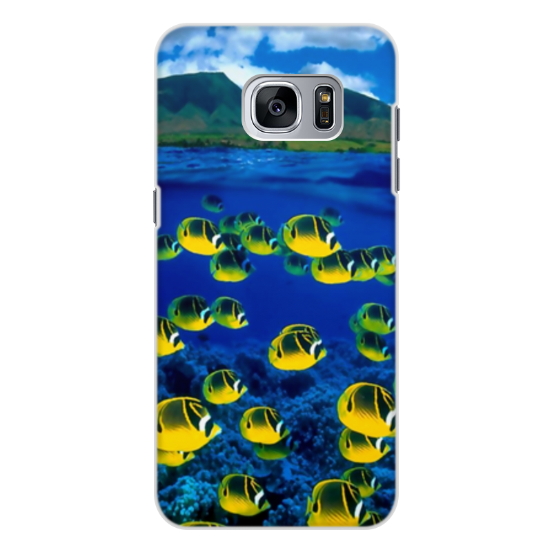 Printio Чехол для Samsung Galaxy S7 Edge, объёмная печать Морской риф printio чехол для samsung galaxy s7 объёмная печать морской риф