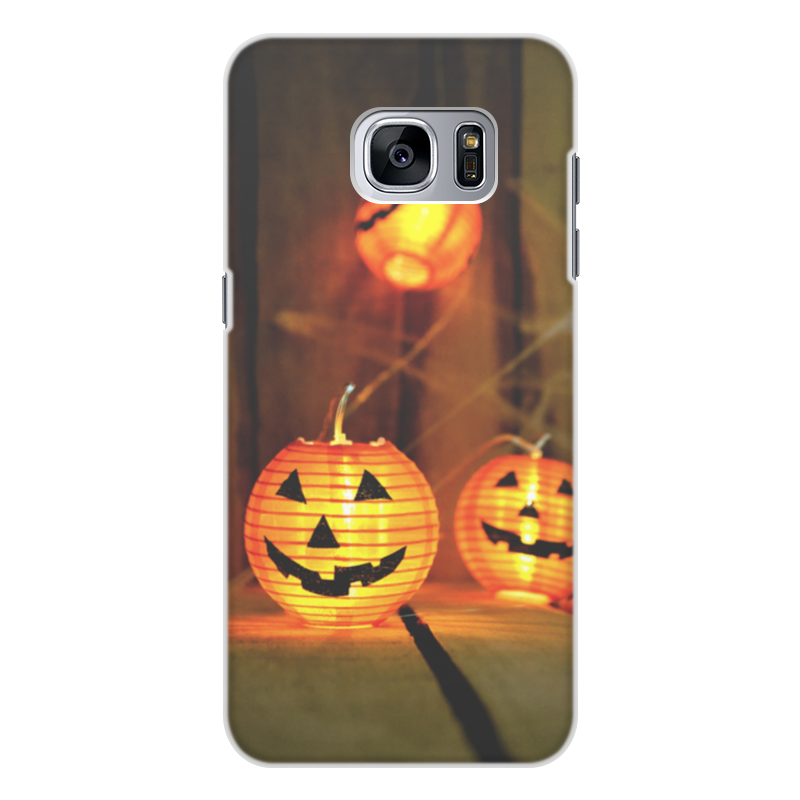 Printio Чехол для Samsung Galaxy S7 Edge, объёмная печать Хэллоуин