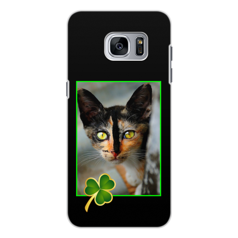 Printio Чехол для Samsung Galaxy S7 Edge, объёмная печать Кошки. магия красоты printio чехол для samsung galaxy s6 edge объёмная печать кошки магия красоты