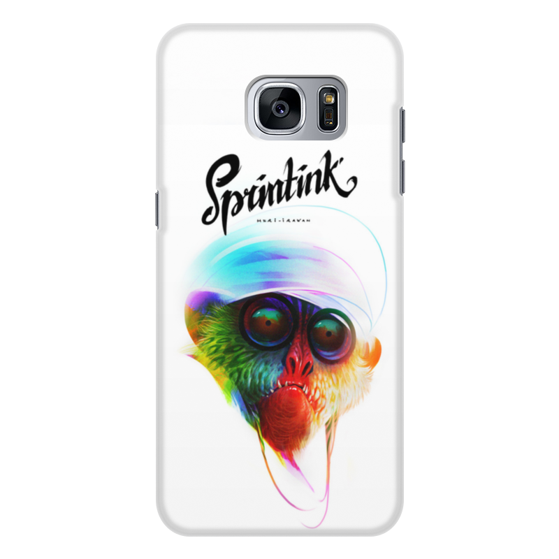 Printio Чехол для Samsung Galaxy S7 Edge, объёмная печать Sprintink жидкий чехол с блестками лев из кусочков на samsung galaxy s7 edge самсунг галакси с 7 эдж
