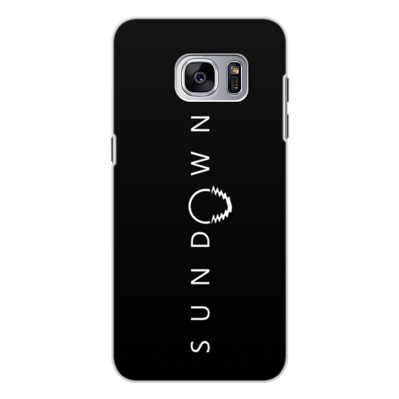 Printio Чехол для Samsung Galaxy S7 Edge, объёмная печать Sundown