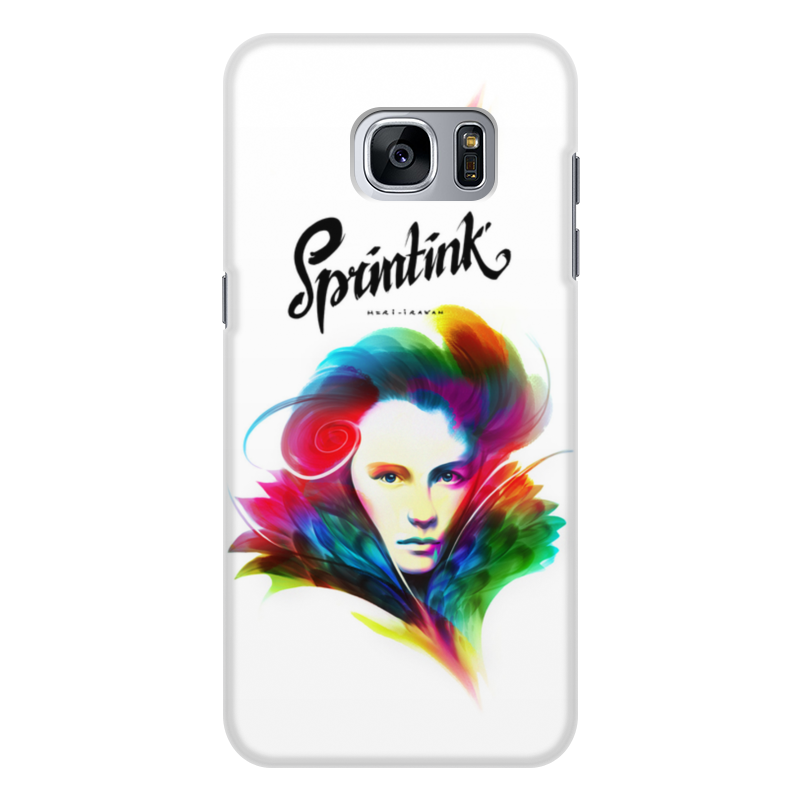 Printio Чехол для Samsung Galaxy S7 Edge, объёмная печать Sprintink