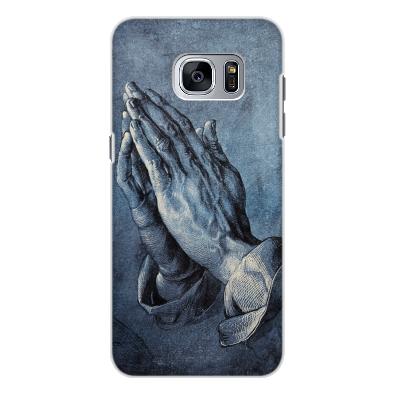 Printio Чехол для Samsung Galaxy S7 Edge, объёмная печать Руки молящегося (альбрехт дюрер)