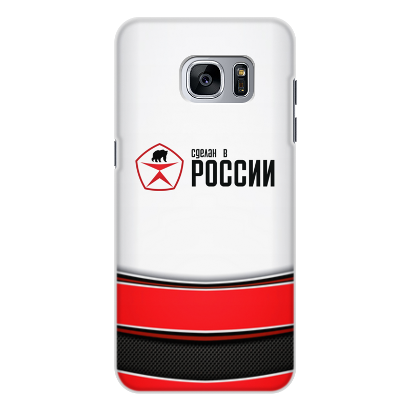 Printio Чехол для Samsung Galaxy S7 Edge, объёмная печать Сделан в россии