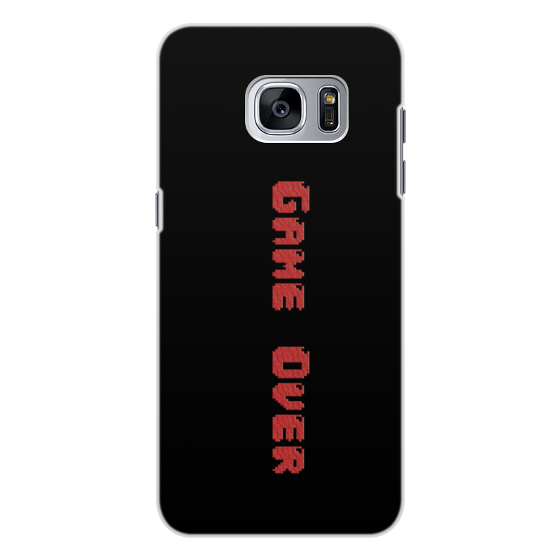 Printio Чехол для Samsung Galaxy S7 Edge, объёмная печать Game over printio чехол для iphone 8 объёмная печать game over