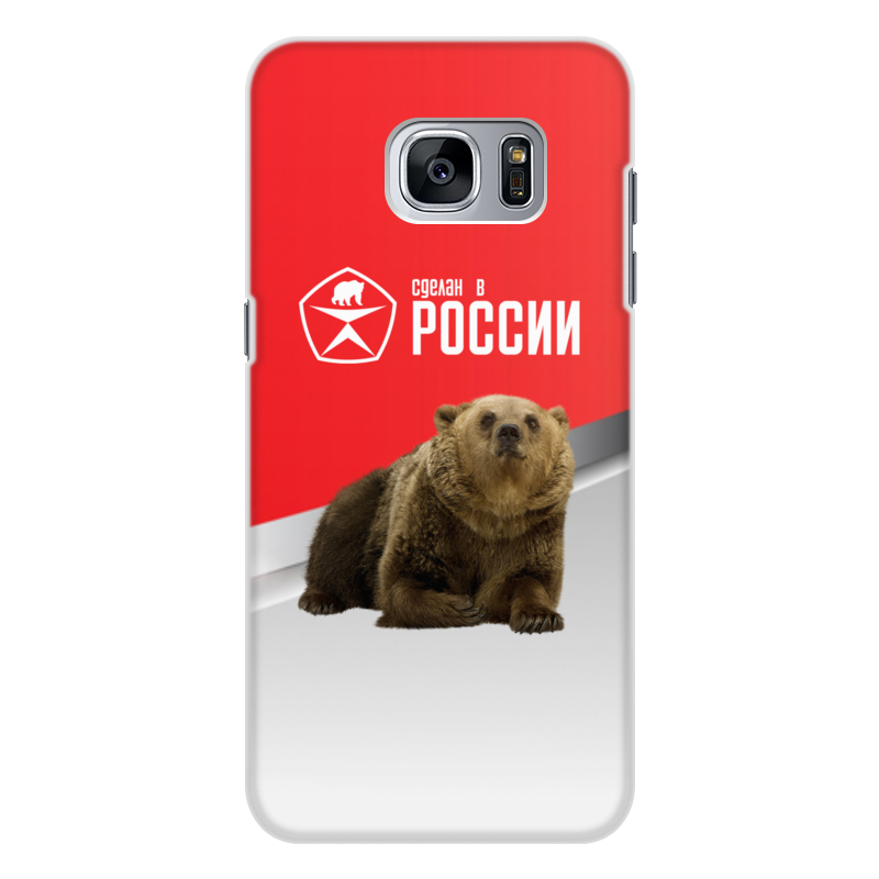 Printio Чехол для Samsung Galaxy S7 Edge, объёмная печать Сделан в россии