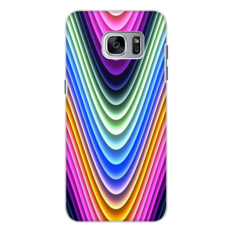 Printio Чехол для Samsung Galaxy S7 Edge, объёмная печать Без названия
