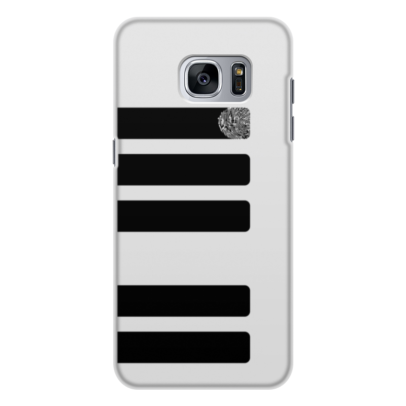 Printio Чехол для Samsung Galaxy S7 Edge, объёмная печать Клавиши чехол книжка с рисунком эйфелева башня для samsung galaxy s7 edge с окошком для просмотра уведомлений с магнитной застежкой и функцией подставки