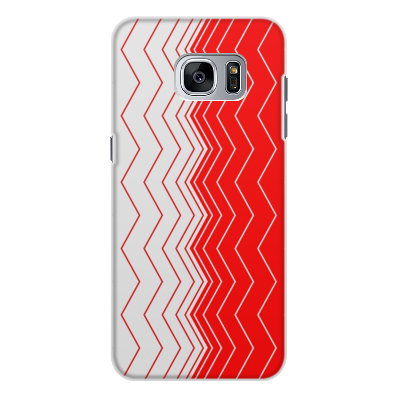 Printio Чехол для Samsung Galaxy S7 Edge, объёмная печать Вибрация, с выбором цвета чехол накладка soft sense для samsung galaxy a21s красный