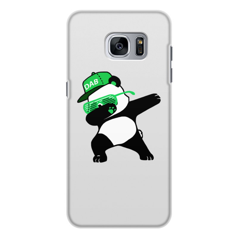 Printio Чехол для Samsung Galaxy S7 Edge, объёмная печать Dab panda printio чехол для iphone 8 объёмная печать dab panda