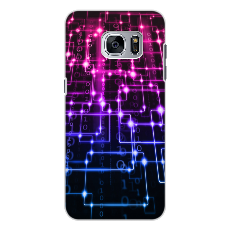 Printio Чехол для Samsung Galaxy S7 Edge, объёмная печать Плата printio чехол для samsung galaxy s7 edge объёмная печать радужный леопард