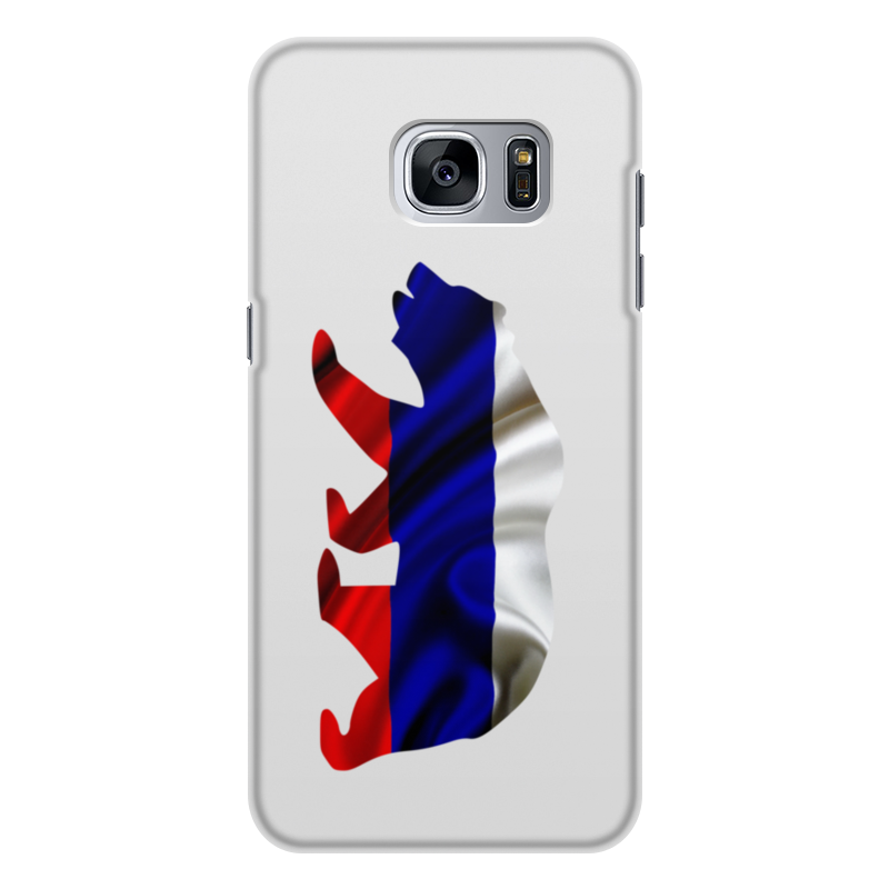 Printio Чехол для Samsung Galaxy S7 Edge, объёмная печать Русский медведь printio чехол для samsung galaxy s7 объёмная печать мишка и волк