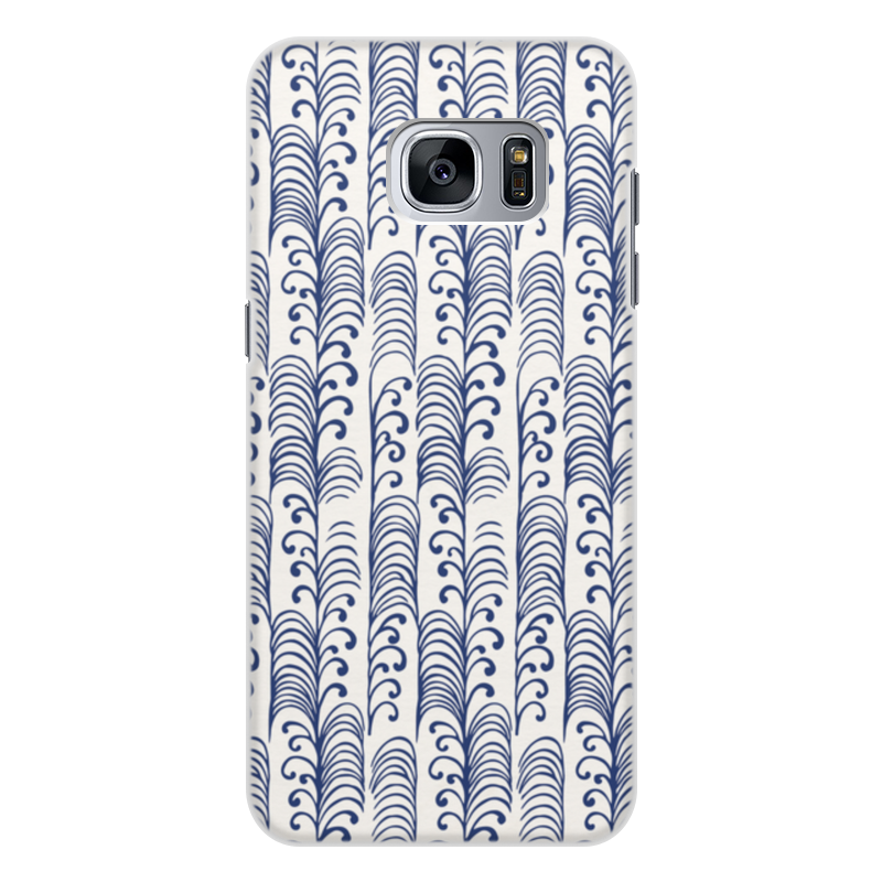 Printio Чехол для Samsung Galaxy S7 Edge, объёмная печать Роспись printio чехол для samsung galaxy s7 объёмная печать роспись