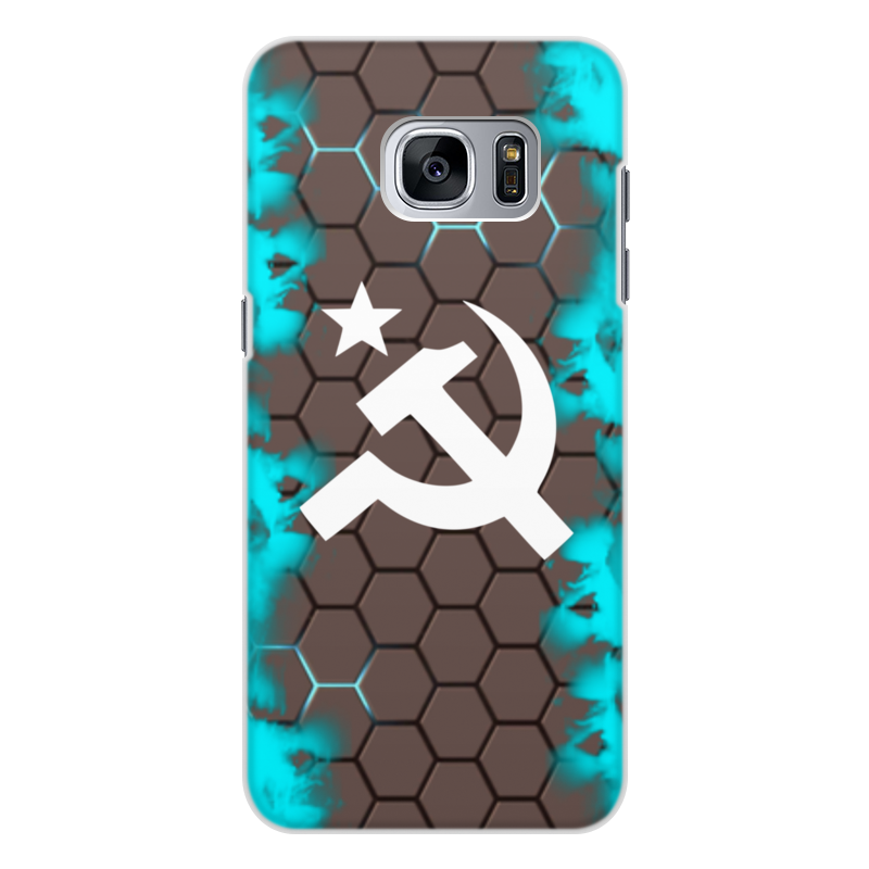 Printio Чехол для Samsung Galaxy S7 Edge, объёмная печать Советский союз printio чехол для samsung galaxy s7 edge объёмная печать советский союз