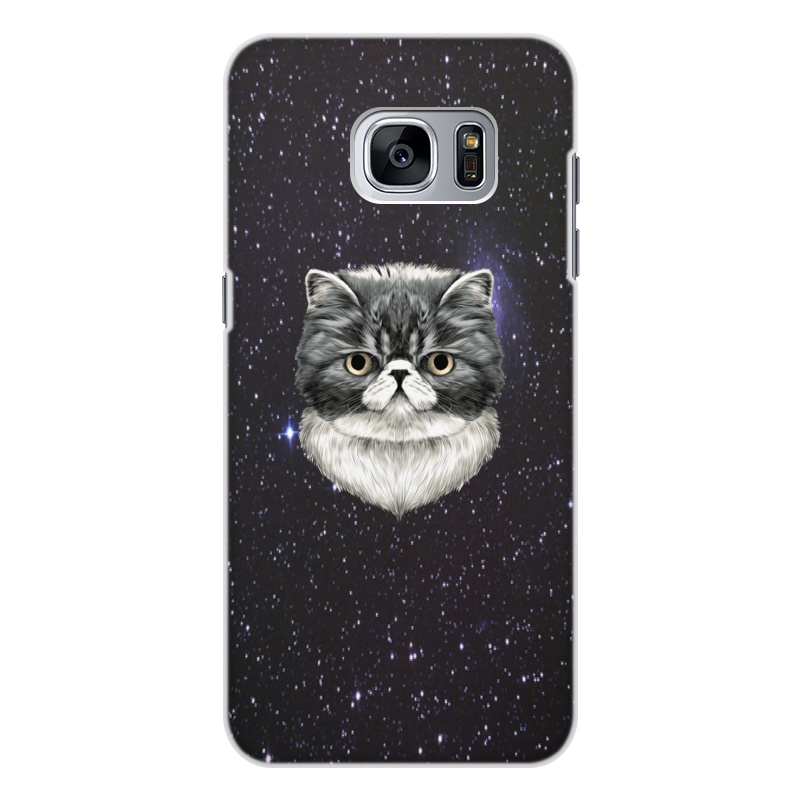 Printio Чехол для Samsung Galaxy S7 Edge, объёмная печать Звезды printio чехол для samsung galaxy s7 edge объёмная печать радужный кот