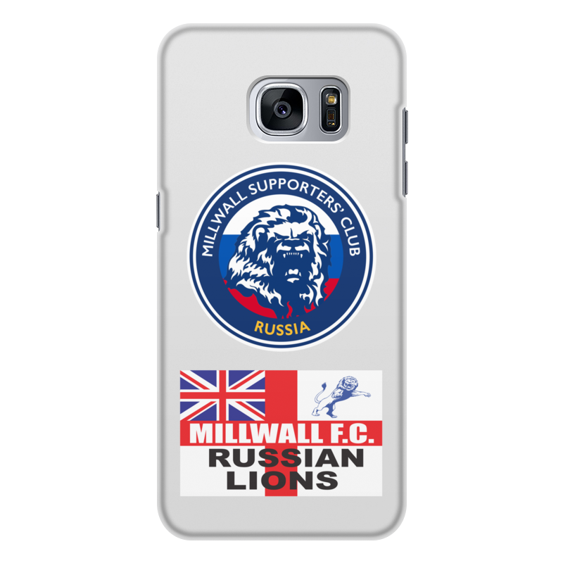 Printio Чехол для Samsung Galaxy S7 Edge, объёмная печать Millwall msc russia phone cover
