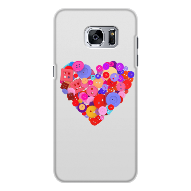 Printio Чехол для Samsung Galaxy S7 Edge, объёмная печать День всех влюбленных