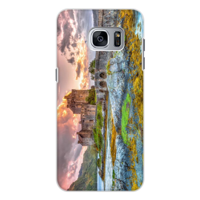 Printio Чехол для Samsung Galaxy S7 Edge, объёмная печать Замок в шотландии printio чехол для samsung galaxy note замок в шотландии