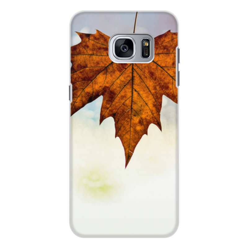 Printio Чехол для Samsung Galaxy S7 Edge, объёмная печать Осень
