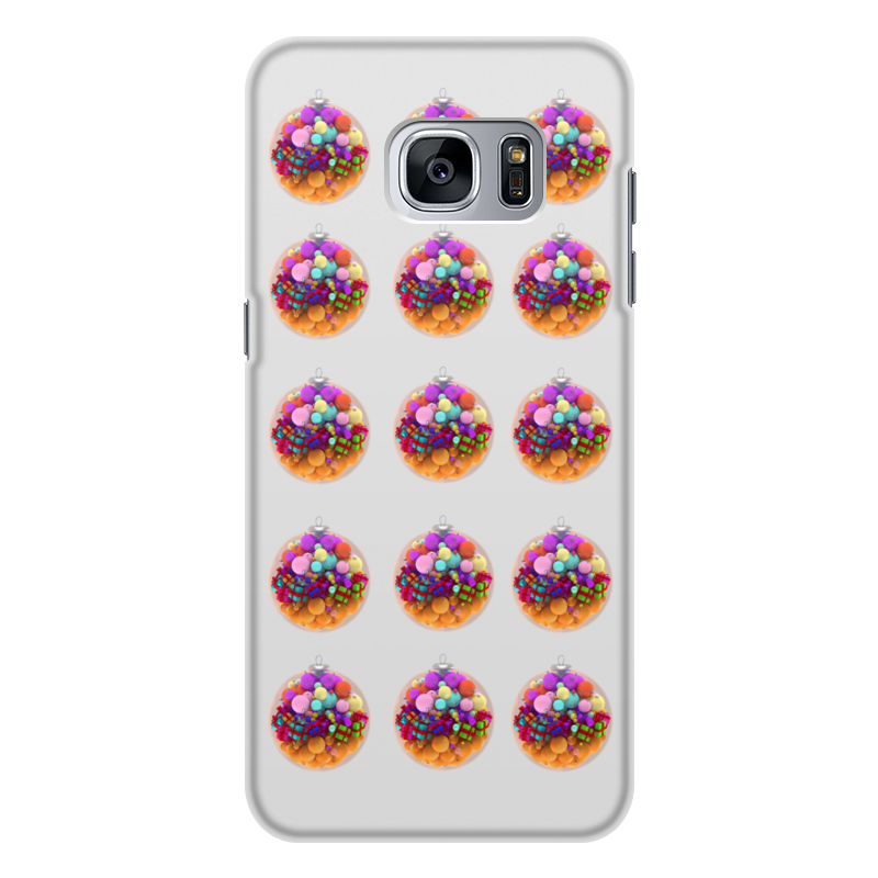 Printio Чехол для Samsung Galaxy S7 Edge, объёмная печать Новый год re pa накладка transparent для samsung galaxy s7 edge с принтом sweet paris
