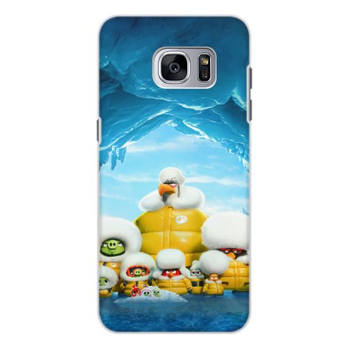 Заказать чехол для Samsung Galaxy S7/S7 Edge в Москве. Чехол для Samsung Galaxy S7 Edge, объёмная печать Angry Birds от skynatural - готовые дизайны и нанесение принтов.