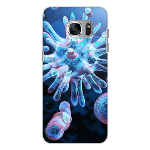 Заказать чехол для Samsung Galaxy S7/S7 Edge в Москве. Чехол для Samsung Galaxy S7 Edge, объёмная печать Микробы   от THE_NISE  - готовые дизайны и нанесение принтов.