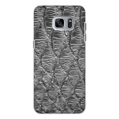 Заказать чехол для Samsung Galaxy S7/S7 Edge в Москве. Чехол для Samsung Galaxy S7 Edge, объёмная печать кожа змеи от THE_NISE  - готовые дизайны и нанесение принтов.