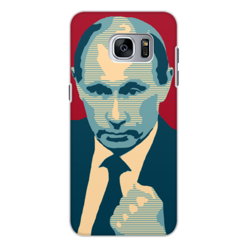 Заказать чехол для Samsung Galaxy S7/S7 Edge в Москве. Чехол для Samsung Galaxy S7 Edge, объёмная печать Putin от THE_NISE  - готовые дизайны и нанесение принтов.