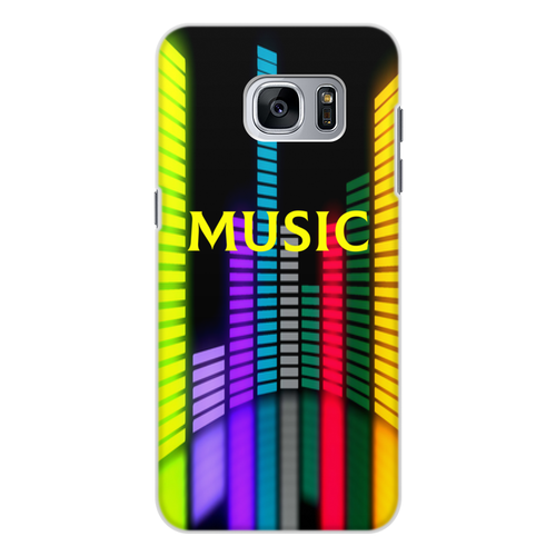Заказать чехол для Samsung Galaxy S7/S7 Edge в Москве. Чехол для Samsung Galaxy S7 Edge, объёмная печать Music от THE_NISE  - готовые дизайны и нанесение принтов.
