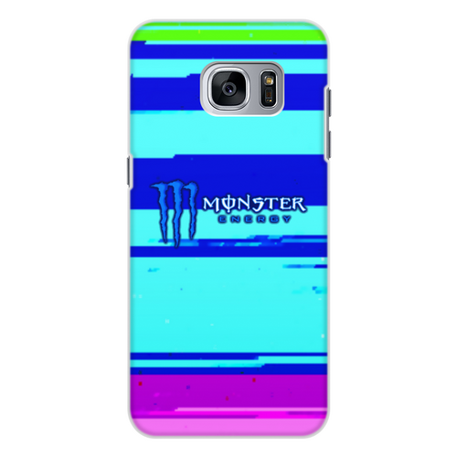 Заказать чехол для Samsung Galaxy S7/S7 Edge в Москве. Чехол для Samsung Galaxy S7 Edge, объёмная печать Monster Energy от THE_NISE  - готовые дизайны и нанесение принтов.