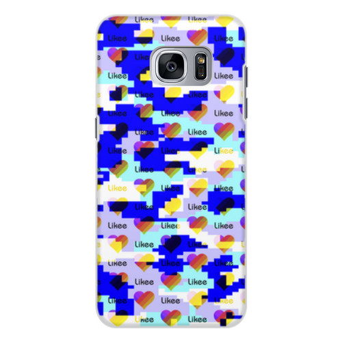 Заказать чехол для Samsung Galaxy S7/S7 Edge в Москве. Чехол для Samsung Galaxy S7 Edge, объёмная печать Likee от THE_NISE  - готовые дизайны и нанесение принтов.