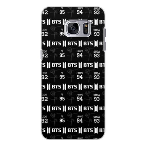 Заказать чехол для Samsung Galaxy S7/S7 Edge в Москве. Чехол для Samsung Galaxy S7 Edge, объёмная печать  Группа BTS от THE_NISE  - готовые дизайны и нанесение принтов.