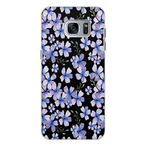 Заказать чехол для Samsung Galaxy S7/S7 Edge в Москве. Чехол для Samsung Galaxy S7 Edge, объёмная печать  цветочный узор от THE_NISE  - готовые дизайны и нанесение принтов.