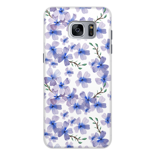 Заказать чехол для Samsung Galaxy S7/S7 Edge в Москве. Чехол для Samsung Galaxy S7 Edge, объёмная печать цветы от THE_NISE  - готовые дизайны и нанесение принтов.