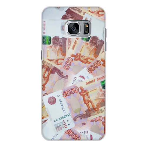 Заказать чехол для Samsung Galaxy S7/S7 Edge в Москве. Чехол для Samsung Galaxy S7 Edge, объёмная печать Деньги от THE_NISE  - готовые дизайны и нанесение принтов.