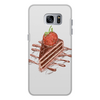 Заказать чехол для Samsung Galaxy S7/S7 Edge в Москве. Чехол для Samsung Galaxy S7 Edge, объёмная печать Порция торта от Stil na yarkosti - готовые дизайны и нанесение принтов.