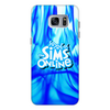 Заказать чехол для Samsung Galaxy S7/S7 Edge в Москве. Чехол для Samsung Galaxy S7 Edge, объёмная печать Sims Online от THE_NISE  - готовые дизайны и нанесение принтов.