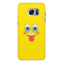 Заказать чехол для Samsung Galaxy S7/S7 Edge в Москве. Чехол для Samsung Galaxy S7 Edge, объёмная печать smile от THE_NISE  - готовые дизайны и нанесение принтов.
