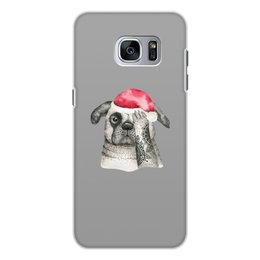 Заказать чехол для Samsung Galaxy S7/S7 Edge в Москве. Чехол для Samsung Galaxy S7 Edge, объёмная печать Собака от THE_NISE  - готовые дизайны и нанесение принтов.