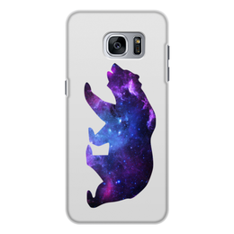 Заказать чехол для Samsung Galaxy S7/S7 Edge в Москве. Чехол для Samsung Galaxy S7 Edge, объёмная печать Space animals от FireFoxa - готовые дизайны и нанесение принтов.
