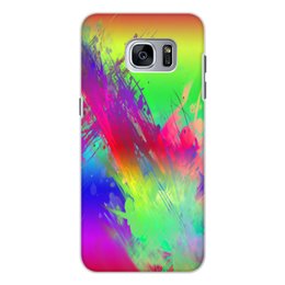 Заказать чехол для Samsung Galaxy S7/S7 Edge в Москве. Чехол для Samsung Galaxy S7 Edge, объёмная печать Краски от THE_NISE  - готовые дизайны и нанесение принтов.