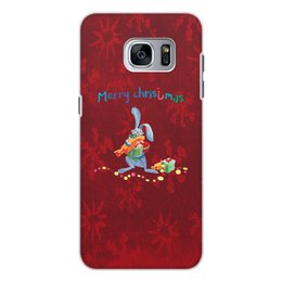 Заказать чехол для Samsung Galaxy S7/S7 Edge в Москве. Чехол для Samsung Galaxy S7 Edge, объёмная печать Christmas от THE_NISE  - готовые дизайны и нанесение принтов.