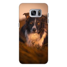 Заказать чехол для Samsung Galaxy S7/S7 Edge в Москве. Чехол для Samsung Galaxy S7 Edge, объёмная печать собака от THE_NISE  - готовые дизайны и нанесение принтов.